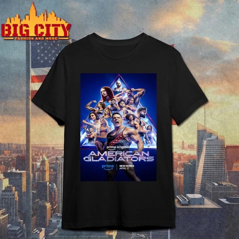 American Gladiators New Series On Prime Original - Adult & Kids T-Shirts, Sweatshirts & Hoodies apparel design preview 1