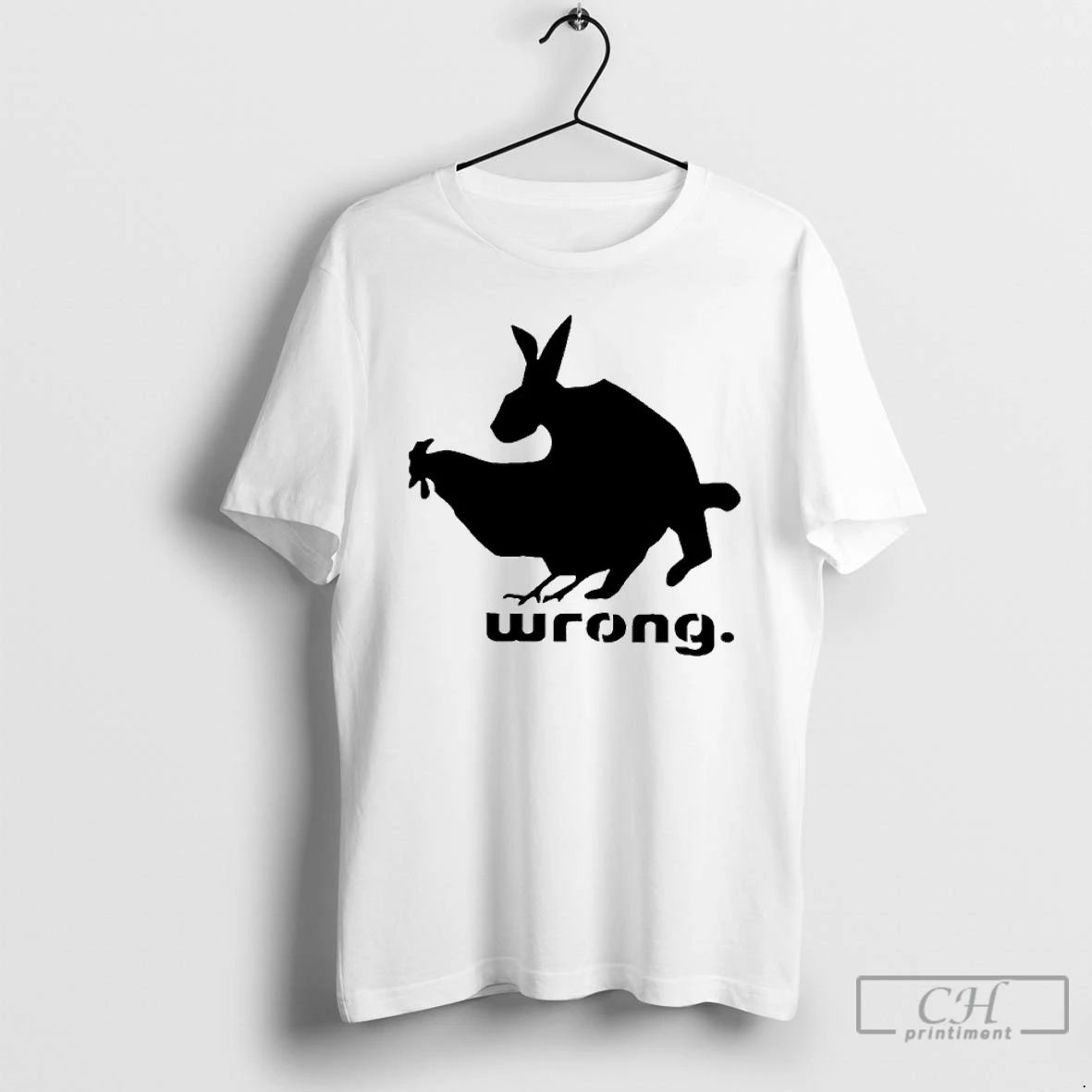 Classic Wrong Chicken And Rabbit Jeremy Peep Show - Adult & Kids T-Shirts, Sweatshirts & Hoodies apparel design preview 1