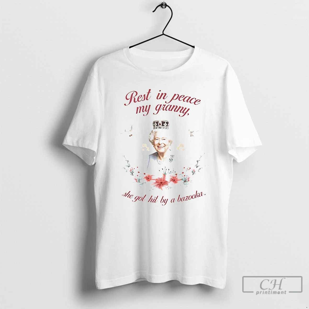 Classic Rest In Peace My Granny She Got Hit By A - Adult & Kids T-Shirts, Sweatshirts & Hoodies apparel design preview 1