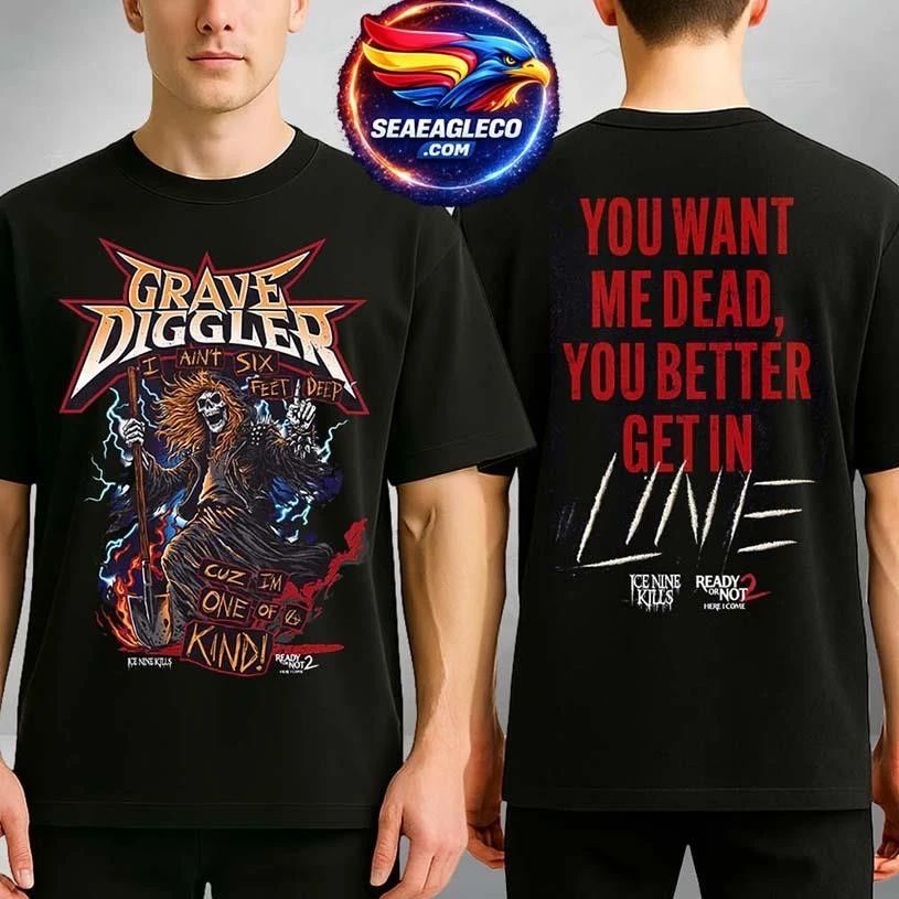Ice Nine Kills X Ready Or Not 2 Collab 2026 Get In - Adult & Kids T-Shirts, Sweatshirts & Hoodies apparel design preview 1