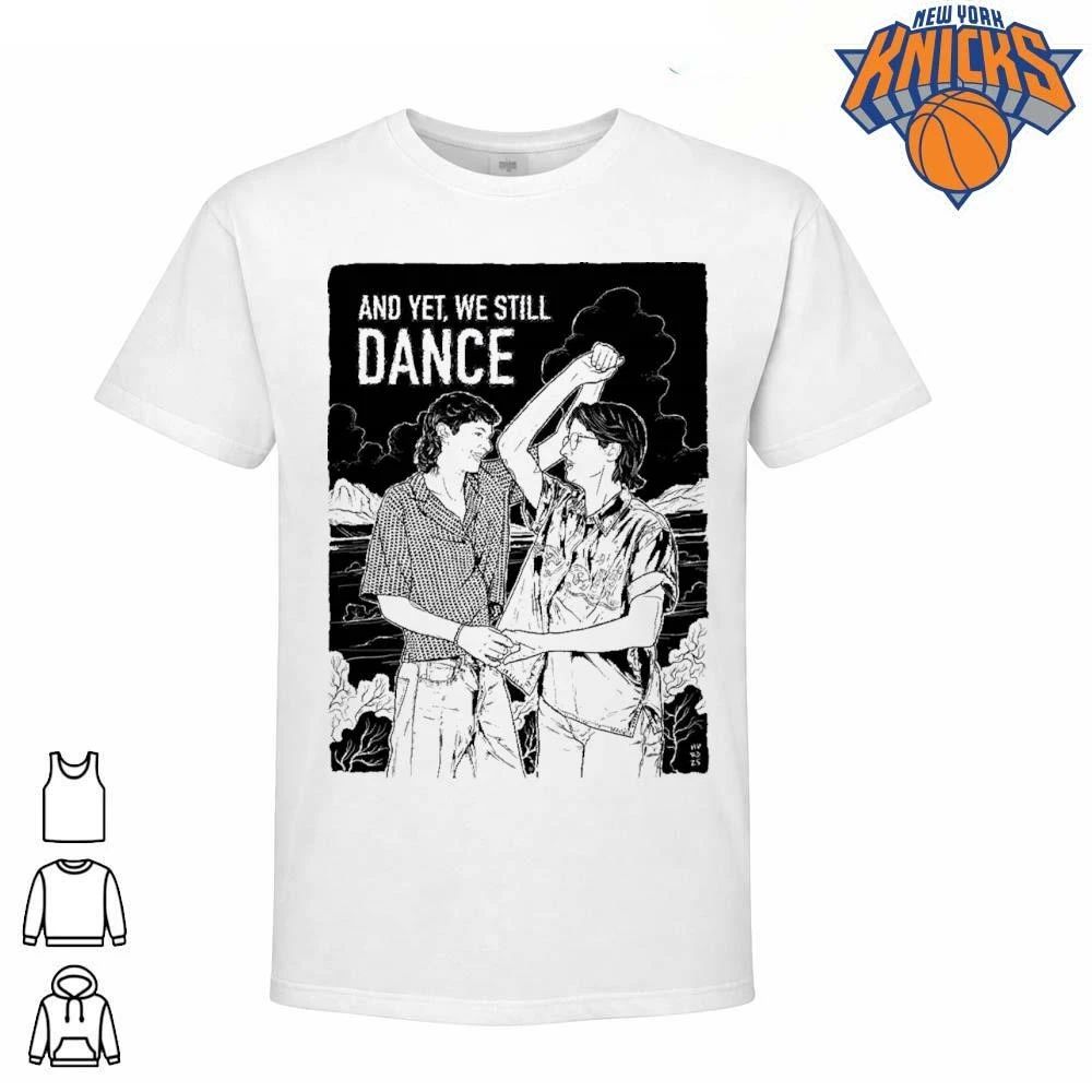 And Yet We Still Dance Vintage Sketch LGBTQ Pride - Adult & Kids T-Shirts, Sweatshirts & Hoodies apparel design preview 1