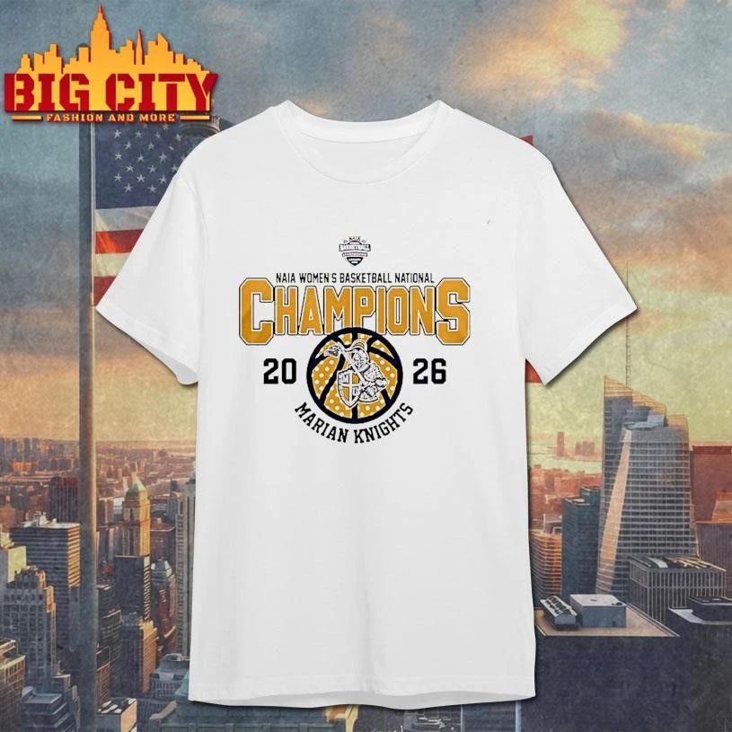 Marian Knights 2026 Womens Basketball National - Adult & Kids T-Shirts, Sweatshirts & Hoodies apparel design preview 1