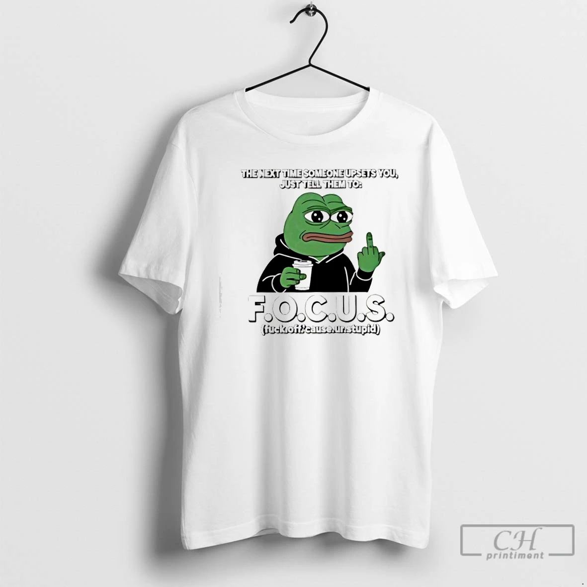Classic Frog The Next Time Someone Upsets You Just - Adult & Kids T-Shirts, Sweatshirts & Hoodies apparel design preview 1