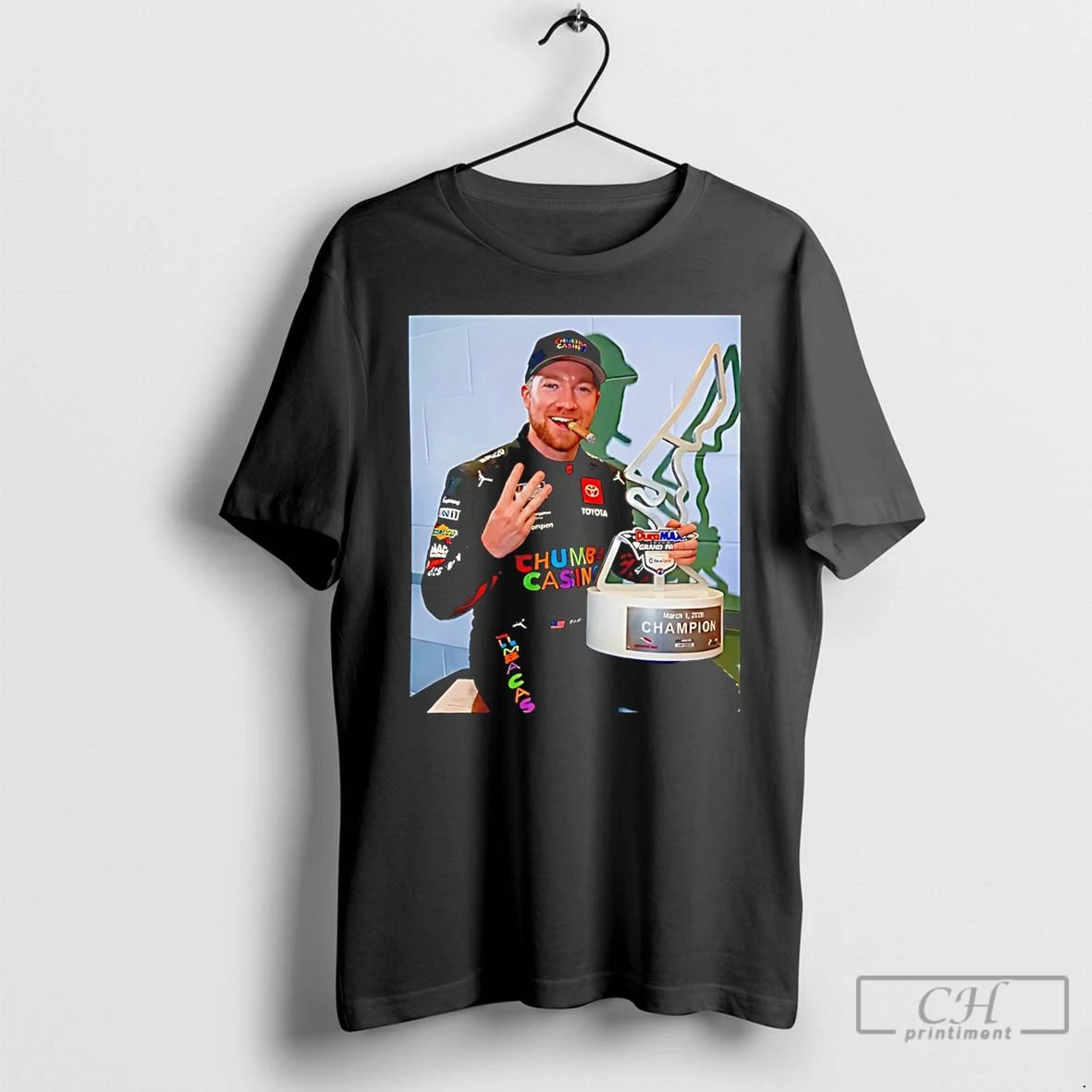 Classic Tyler Reddick Three Peat - Adult & Kids T-Shirts, Sweatshirts & Hoodies apparel design preview 1
