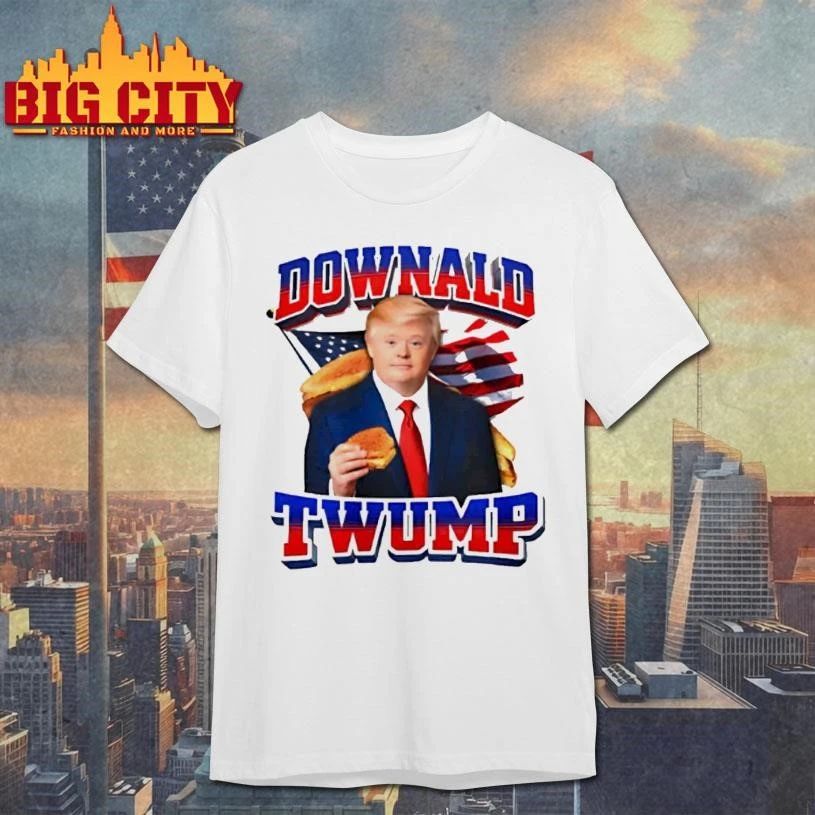 Trump Downald Twump Down Syndrome Meme - Adult & Kids T-Shirts, Sweatshirts & Hoodies apparel design preview 1