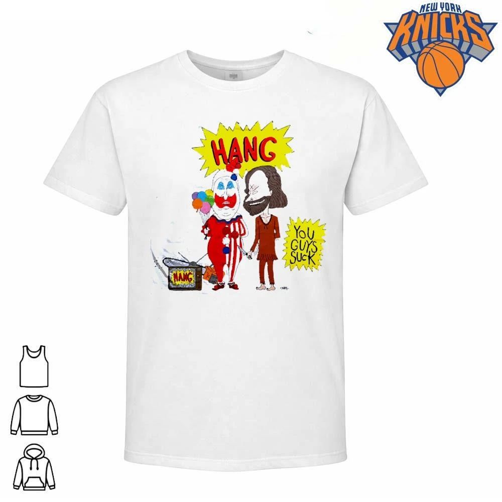 Hang You Guys Suck Killer Clown And Cult Leader - Adult & Kids T-Shirts, Sweatshirts & Hoodies apparel design preview 1
