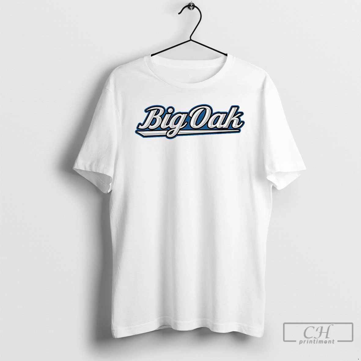 Classic The Big Oak Baseball Text - Adult & Kids T-Shirts, Sweatshirts & Hoodies apparel design preview 1
