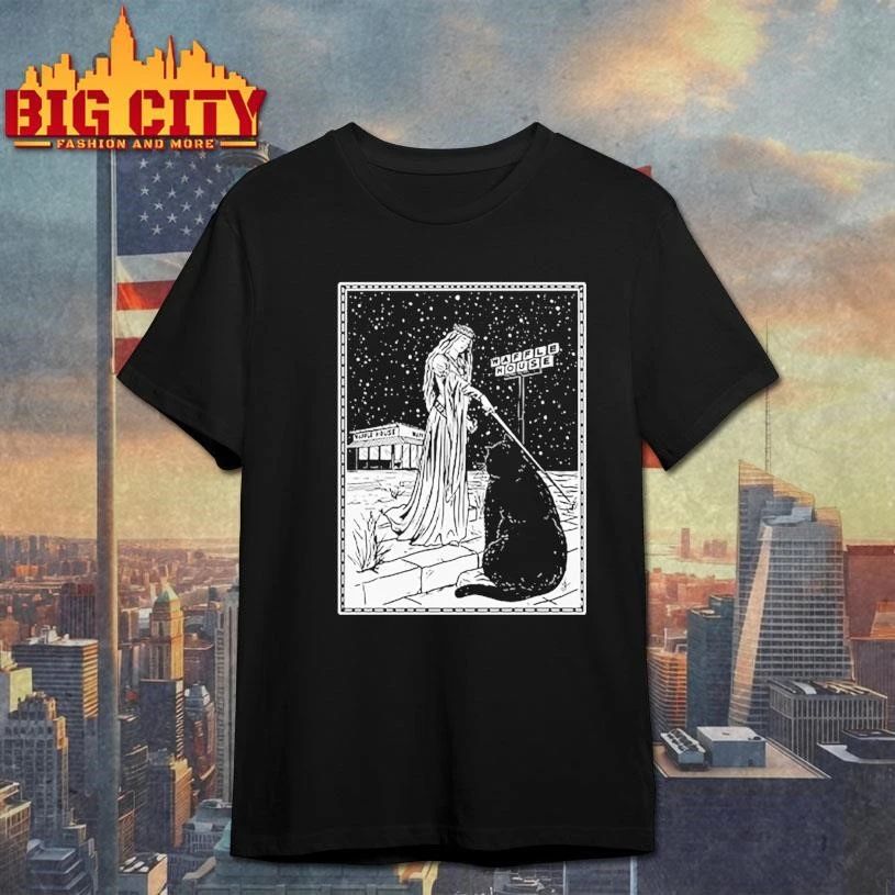 Medieval Cat Waffle House Tarot Style - Adult & Kids T-Shirts, Sweatshirts & Hoodies apparel design preview 1