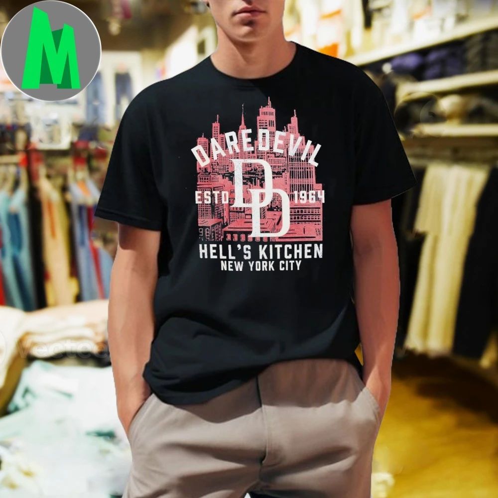 Daredevil Hell's Kitchen Forge New York City - Adult & Kids T-Shirts, Sweatshirts & Hoodies apparel design preview 1