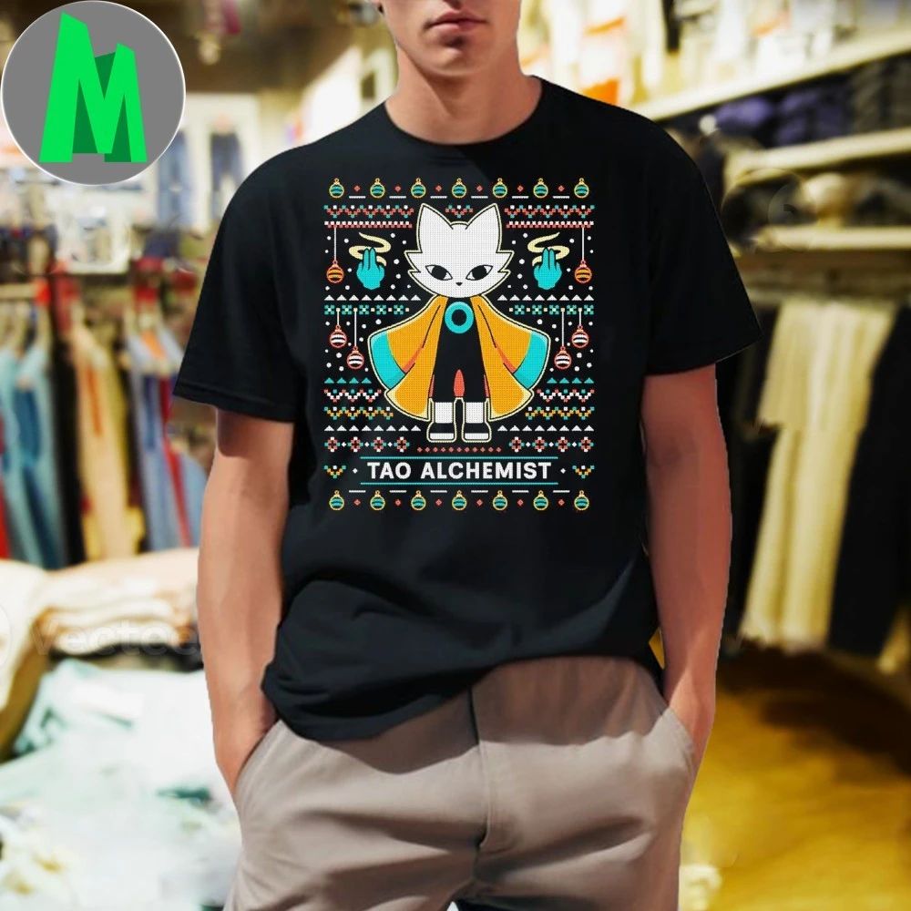 Tao Alchemist Mysterious Ugly Christmas Sweater - Adult & Kids T-Shirts, Sweatshirts & Hoodies apparel design preview 1