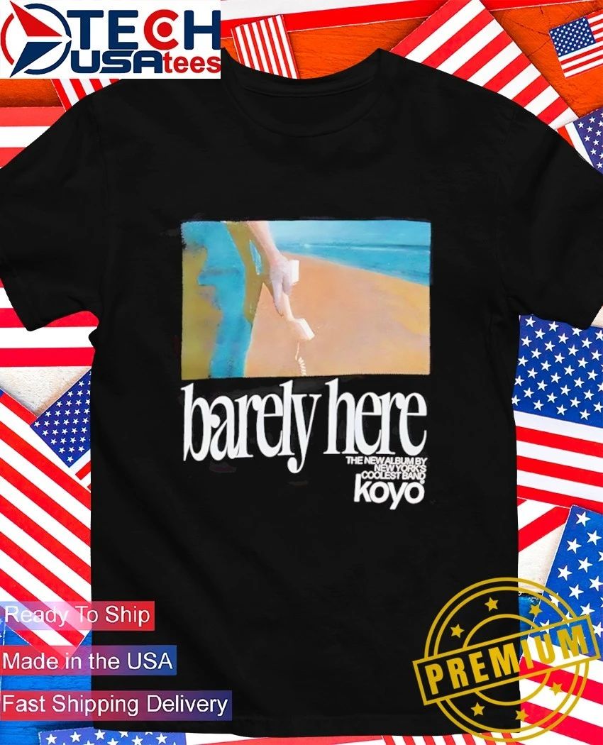 Koyo Barely Here Album - Adult & Kids T-Shirts, Sweatshirts & Hoodies apparel design preview 1