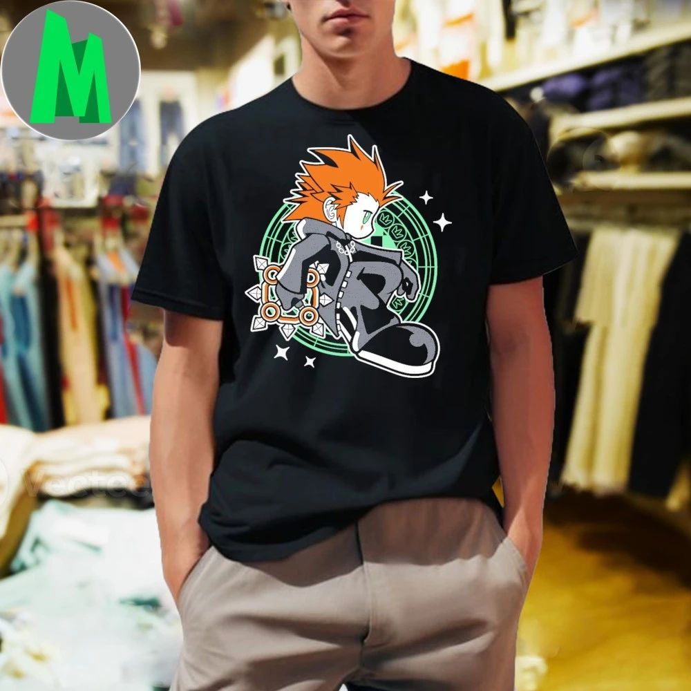 Axel Kingdom Hearts Game Got It Memorized - Adult & Kids T-Shirts, Sweatshirts & Hoodies apparel design preview 1