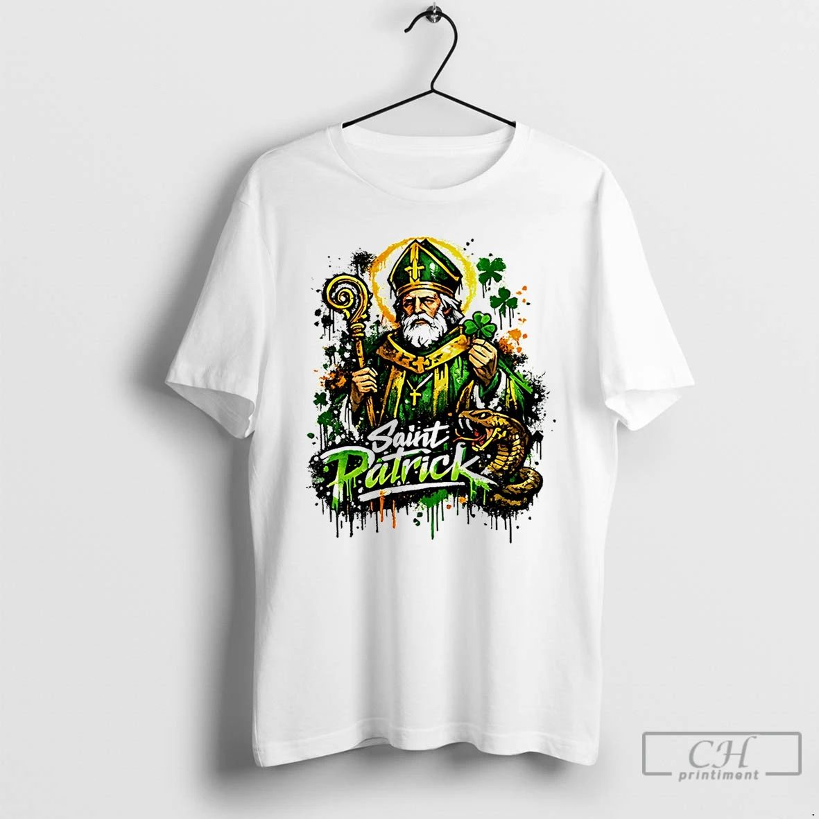 Classic Saint Patrick Ireland St Patricks Day - Adult & Kids T-Shirts, Sweatshirts & Hoodies apparel design preview 1