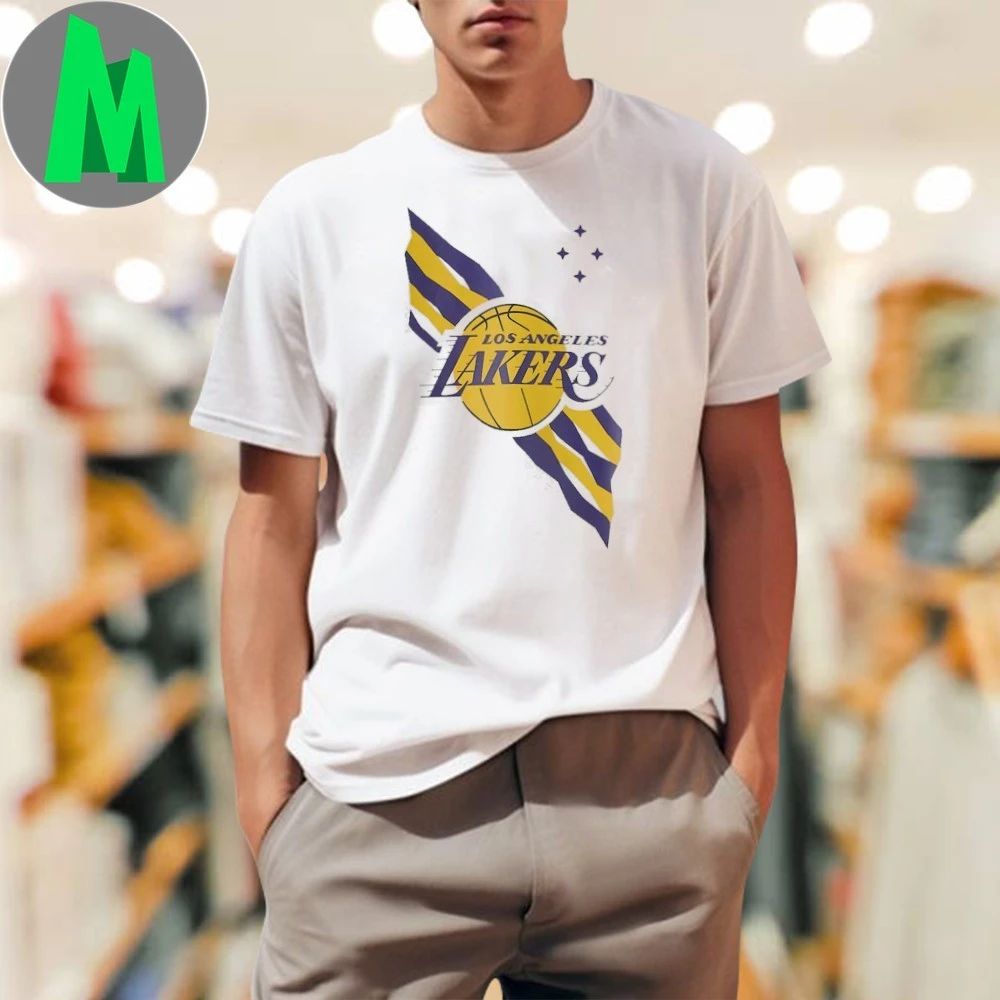 Los Angeles Lakers OVO x NBA Logo 2025 - Adult & Kids T-Shirts, Sweatshirts & Hoodies apparel design preview 1