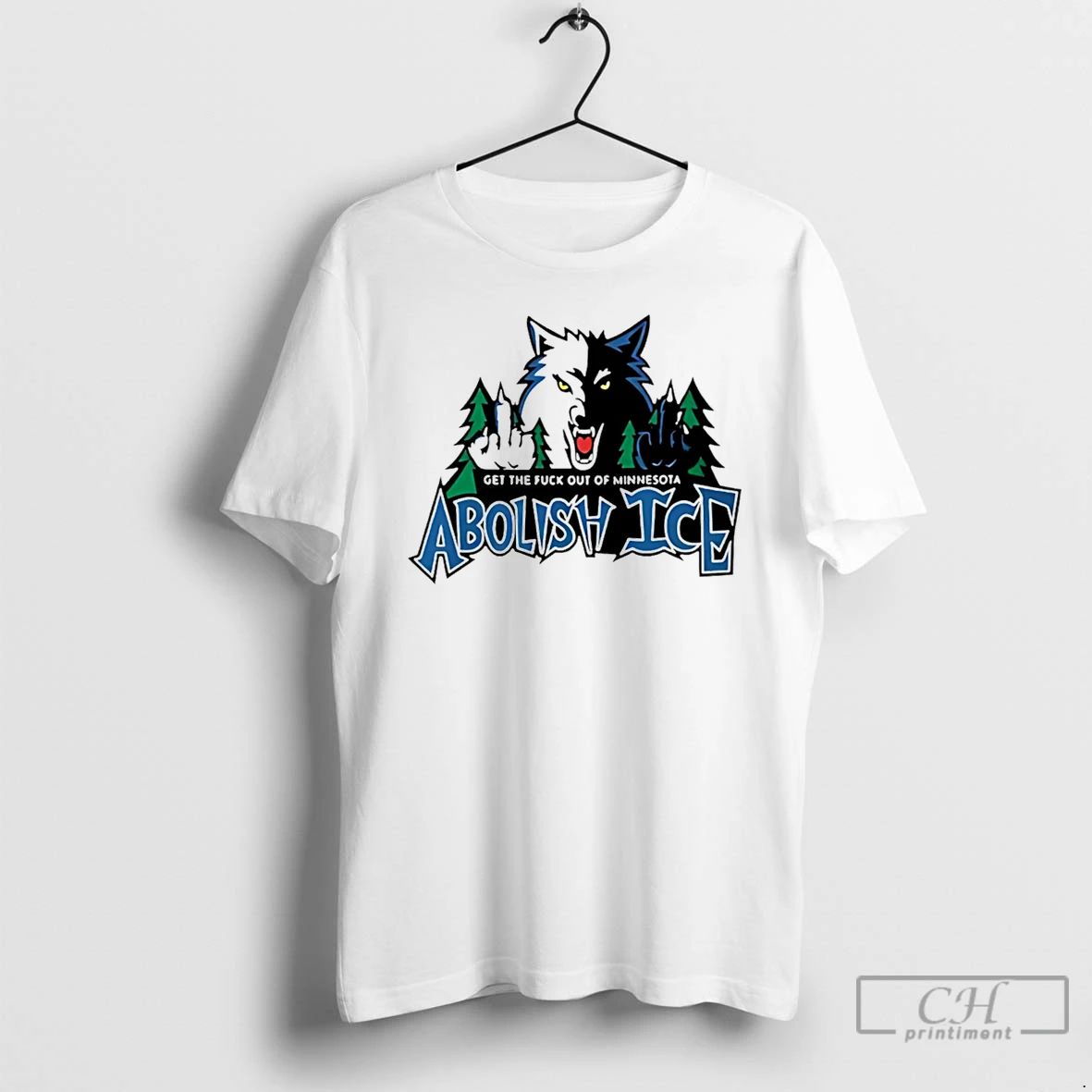 Classic Abolish Ice Get The Fuck Out Of Minnesota - Adult & Kids T-Shirts, Sweatshirts & Hoodies apparel design preview 1