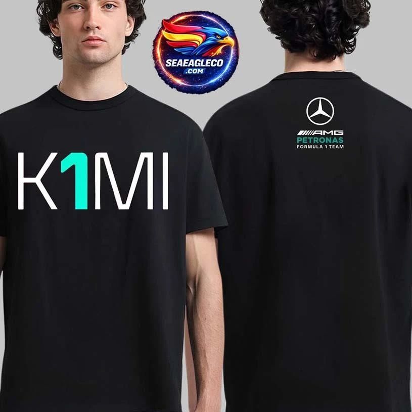 Kimi Antonelli F1 Mercedes AMG Petronas First Grand - Adult & Kids T-Shirts, Sweatshirts & Hoodies apparel design preview 1