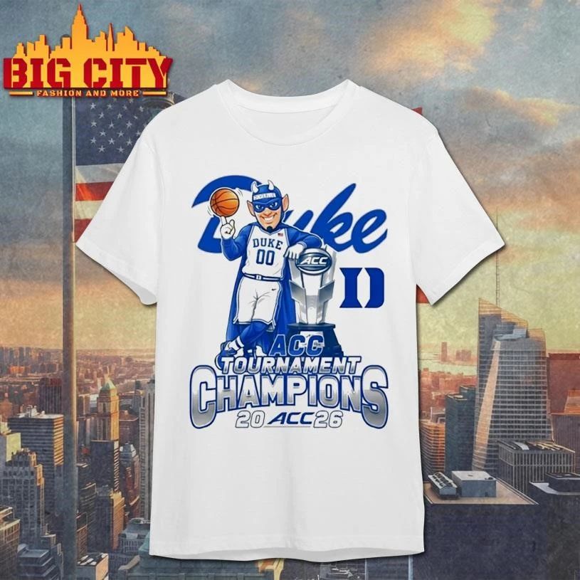 Duke Acc Tournament Champions 2026 - Adult & Kids T-Shirts, Sweatshirts & Hoodies apparel design preview 1