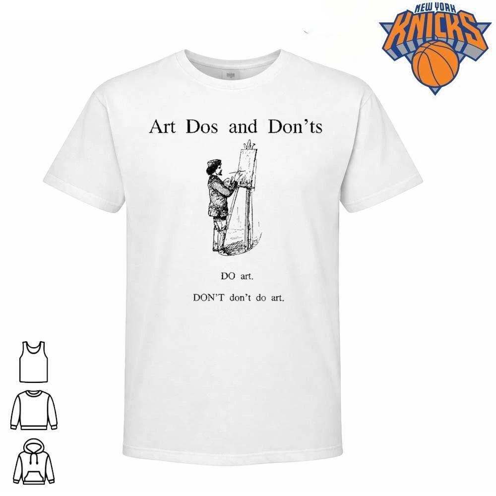 Art Dos And Donts Do Dont Artist Creative Drawing - Adult & Kids T-Shirts, Sweatshirts & Hoodies apparel design preview 1