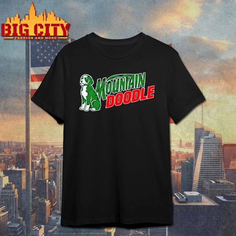Dog Mountain Doodle Dew - Adult & Kids T-Shirts, Sweatshirts & Hoodies apparel design preview 1