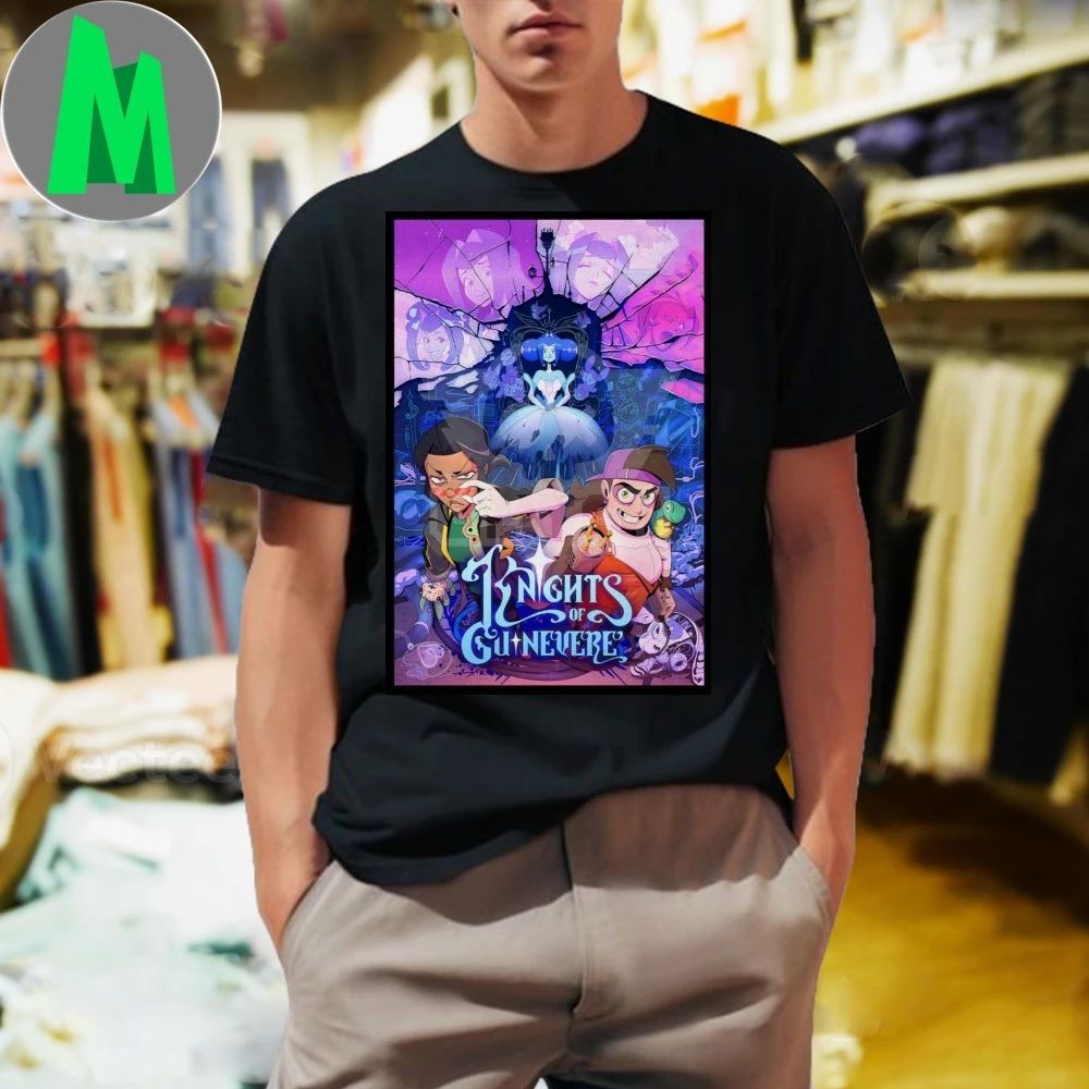 Knights Of Guinevere Medieval Style Poster - Adult & Kids T-Shirts, Sweatshirts & Hoodies apparel design preview 1