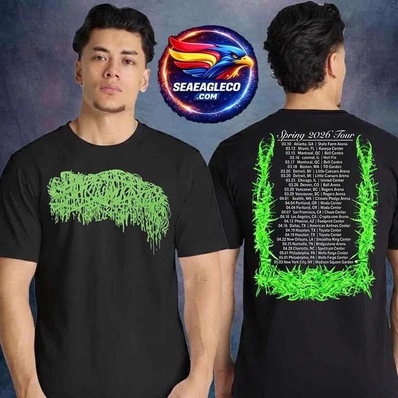 Sanguisugabogg Merch Lamb Of God Into Oblivion Spring - Adult & Kids T-Shirts, Sweatshirts & Hoodies apparel design preview 1