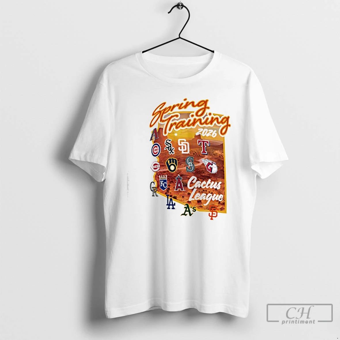 Classic Spring Training 2026 Cactus League - Adult & Kids T-Shirts, Sweatshirts & Hoodies apparel design preview 1