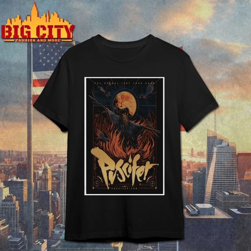 New Puscifer 2026 The Normal Isn't Tour Poster - Adult & Kids T-Shirts, Sweatshirts & Hoodies apparel design preview 1