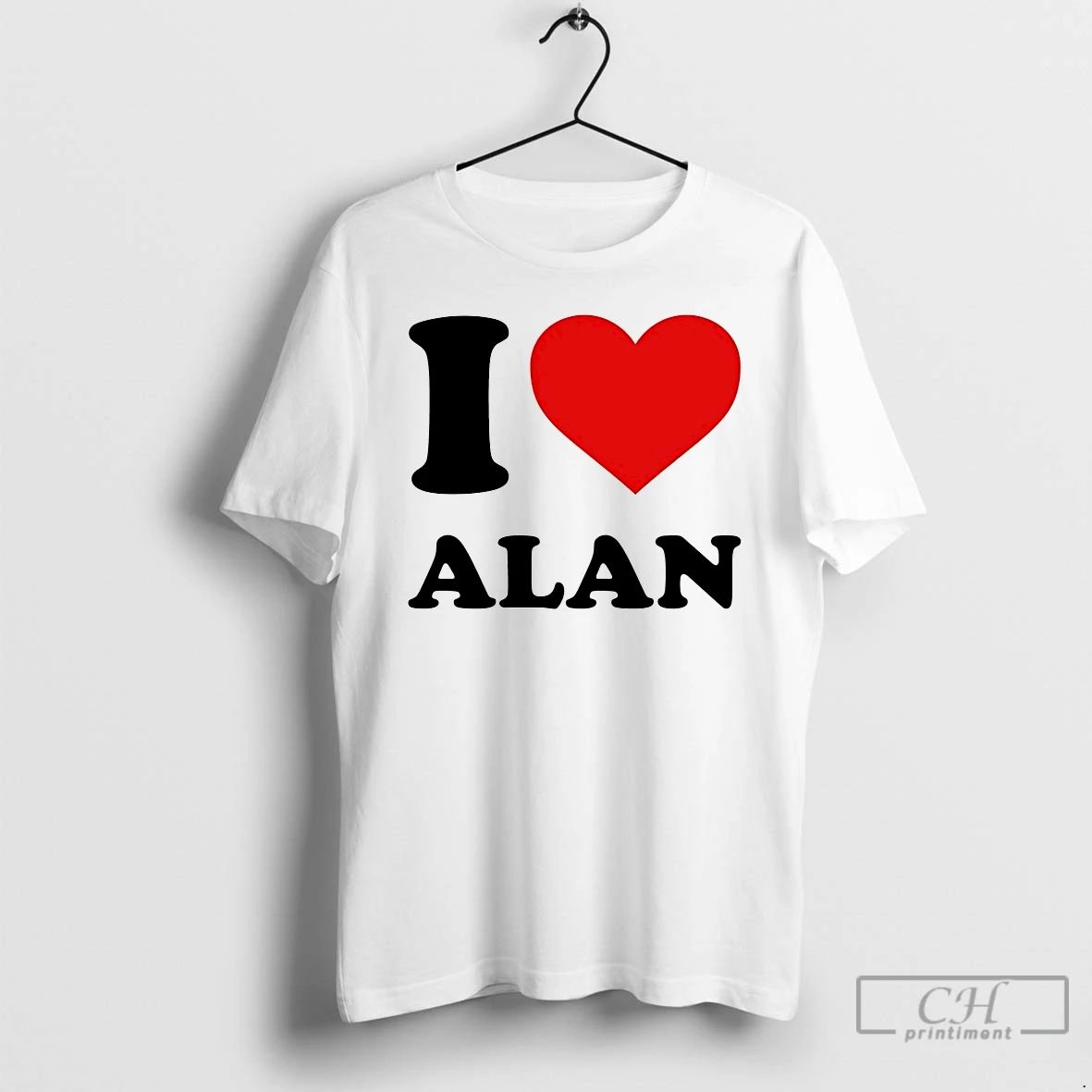 Classic I Love Alan - Adult & Kids T-Shirts, Sweatshirts & Hoodies apparel design preview 1