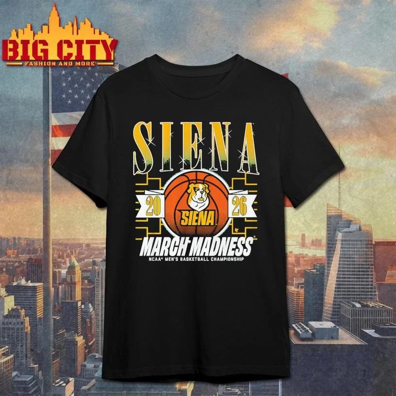 Siena Saints MBB 2026 March Madness - Adult & Kids T-Shirts, Sweatshirts & Hoodies apparel design preview 1