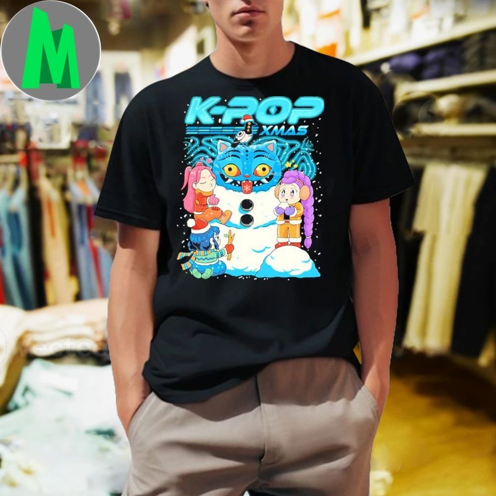 Kpop Xmas Merry Chismas - Adult & Kids T-Shirts, Sweatshirts & Hoodies apparel design preview 1
