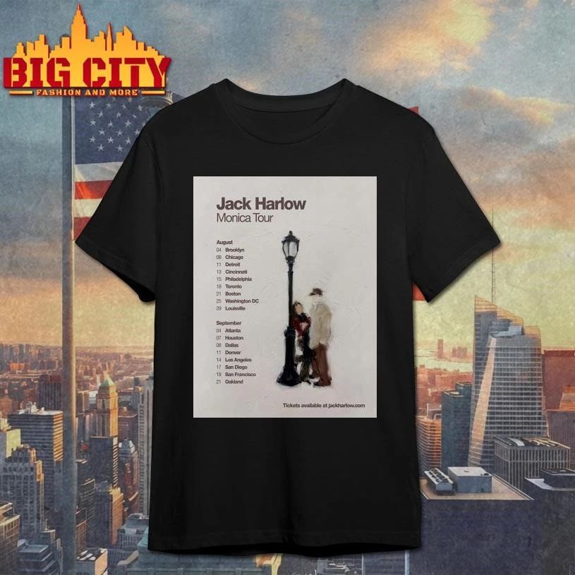 Jack Harlow Monica Tour 2026 North America Schedule - Adult & Kids T-Shirts, Sweatshirts & Hoodies apparel design preview 1