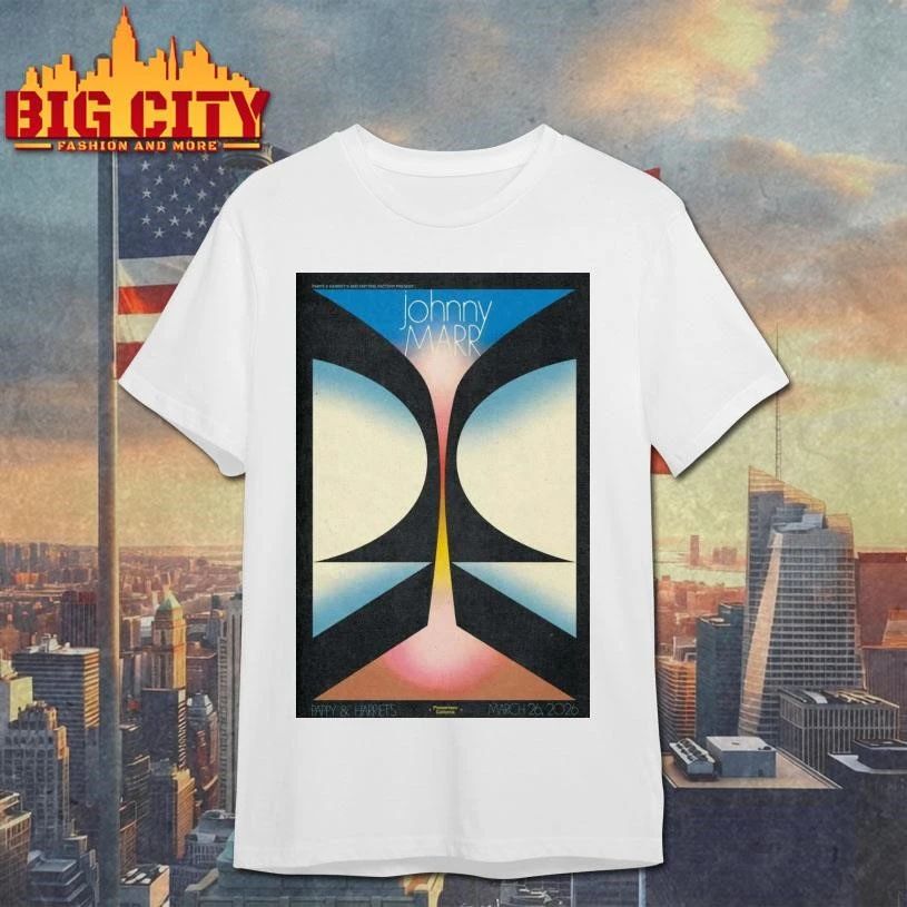 Mar 26 2026 Johnny Marr Poster Pioneertown - Adult & Kids T-Shirts, Sweatshirts & Hoodies apparel design preview 1