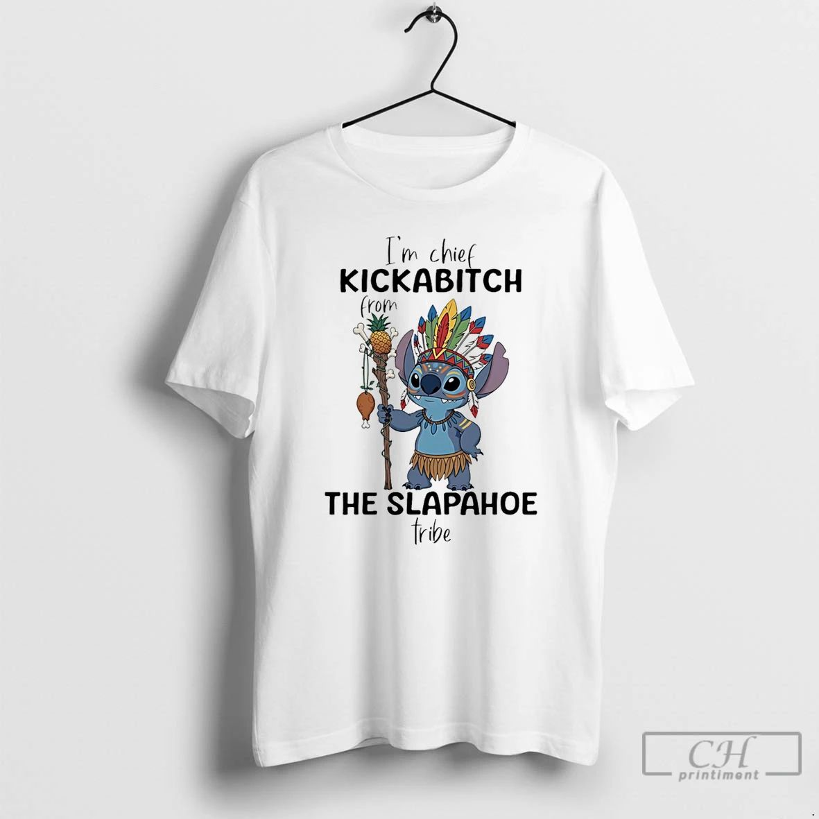 Classic Bluey Im Chief Kickabitch From The Slapahoe - Adult & Kids T-Shirts, Sweatshirts & Hoodies apparel design preview 1