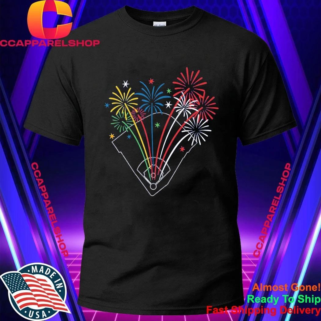 Fireworks On The 4th Of July - Adult & Kids T-Shirts, Sweatshirts & Hoodies apparel design preview 1