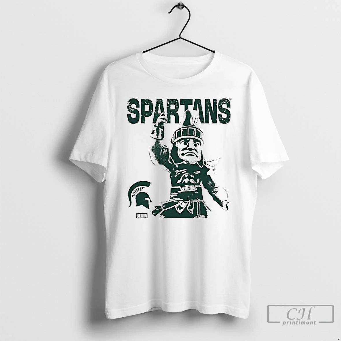 Classic Michigan State Sparty Mascot Vintage - Adult & Kids T-Shirts, Sweatshirts & Hoodies apparel design preview 1