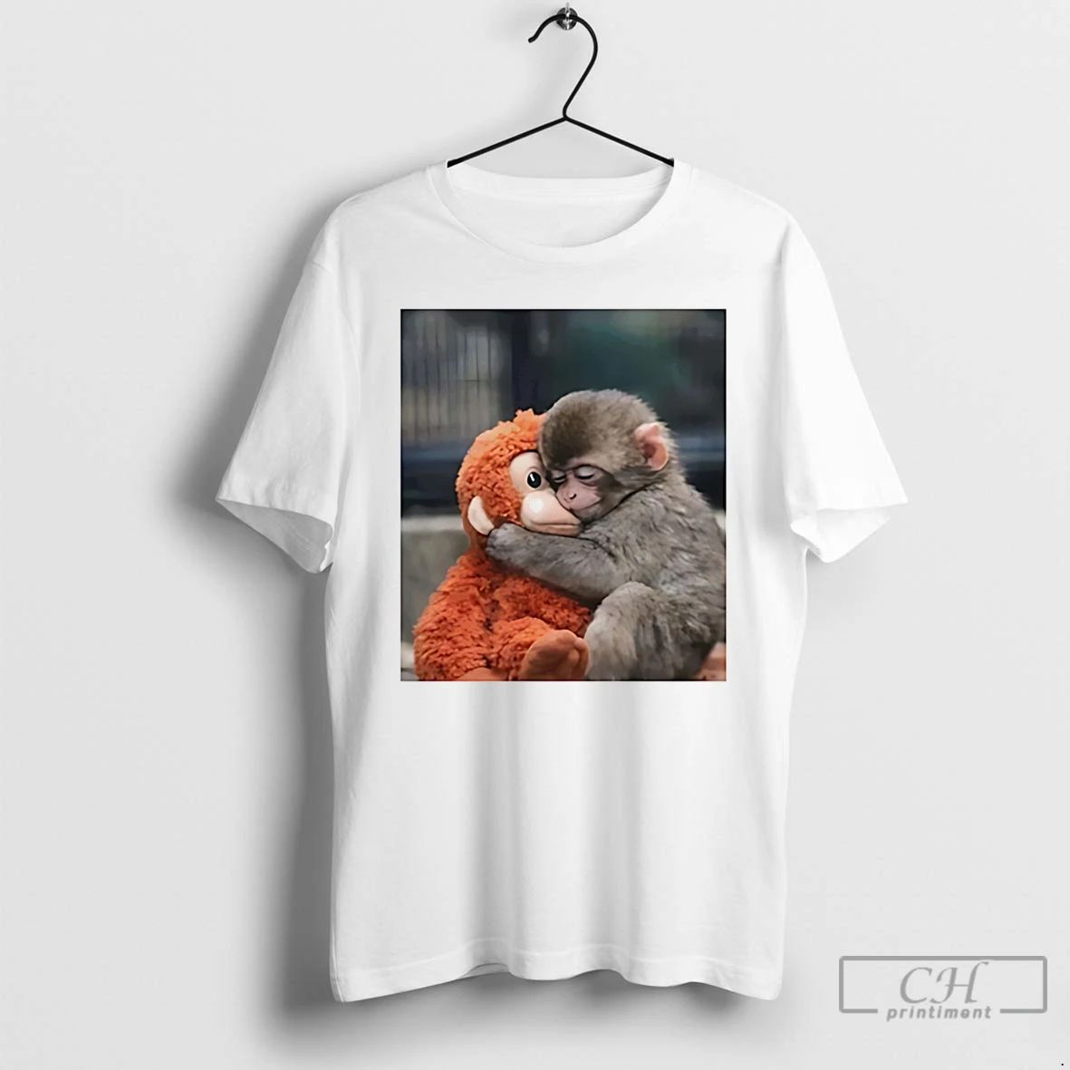 Classic Punch Monkey Ichikawa Zoo Graphic - Adult & Kids T-Shirts, Sweatshirts & Hoodies apparel design preview 1
