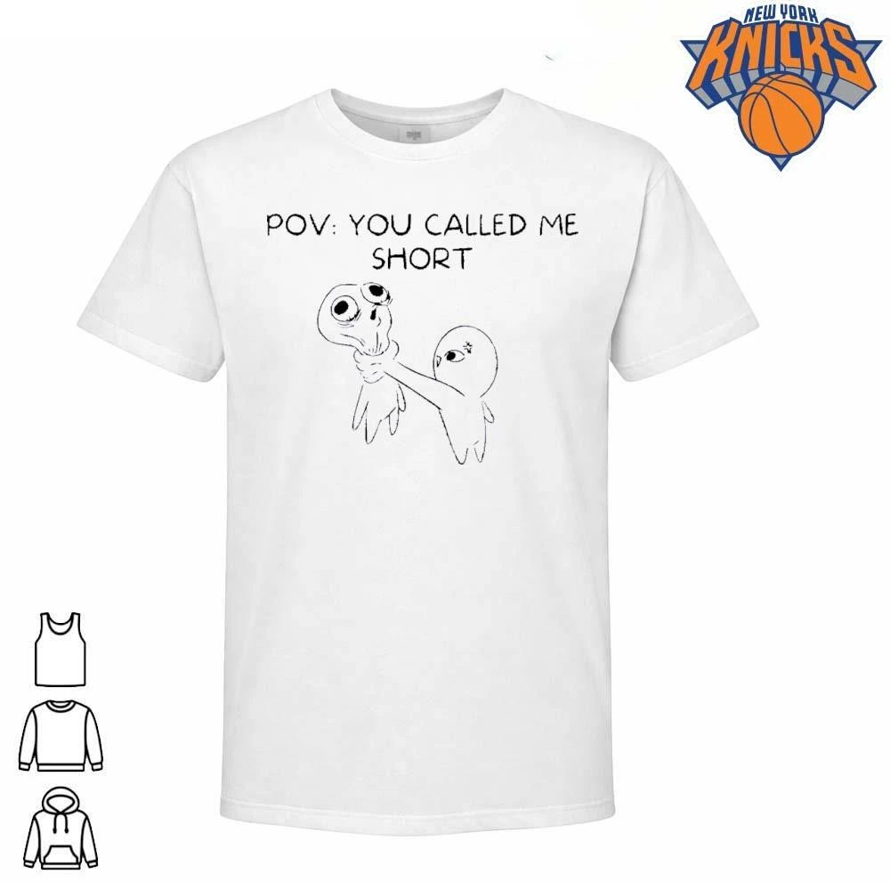 POV You Called Me Short Funny Angry Choking Comic - Adult & Kids T-Shirts, Sweatshirts & Hoodies apparel design preview 1