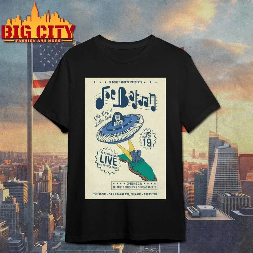 Joe Bataan 3-19-2026 Orlando FL Poster - Adult & Kids T-Shirts, Sweatshirts & Hoodies apparel design preview 1