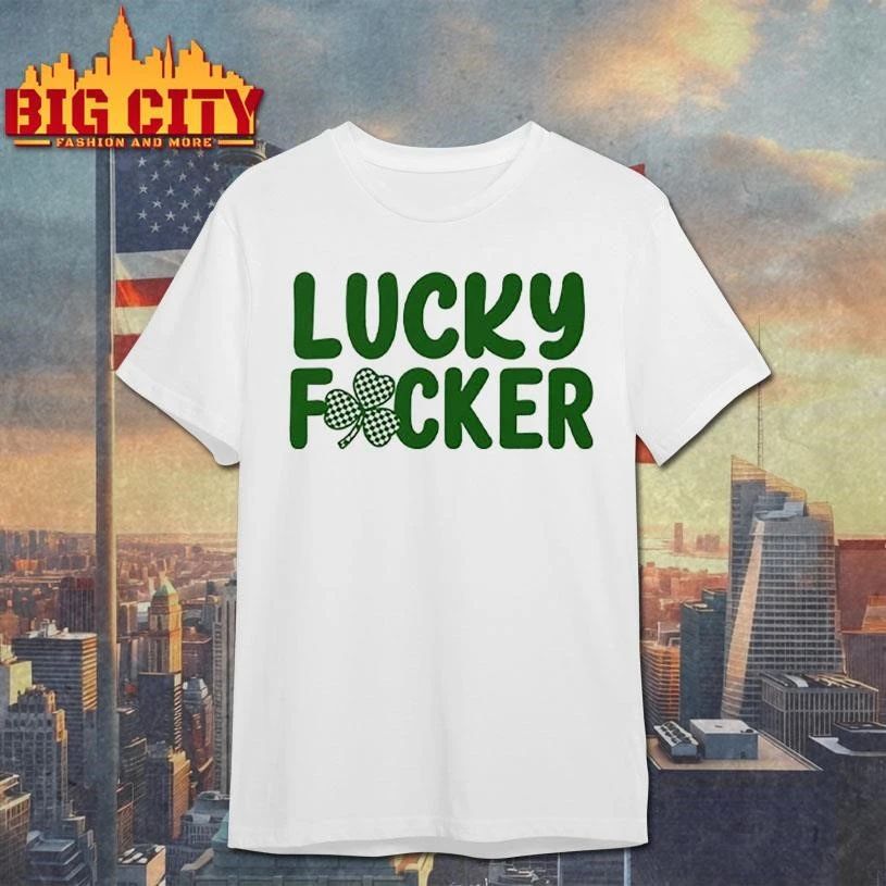Lucky Fucker Matching St Patrick's Day - Adult & Kids T-Shirts, Sweatshirts & Hoodies apparel design preview 1