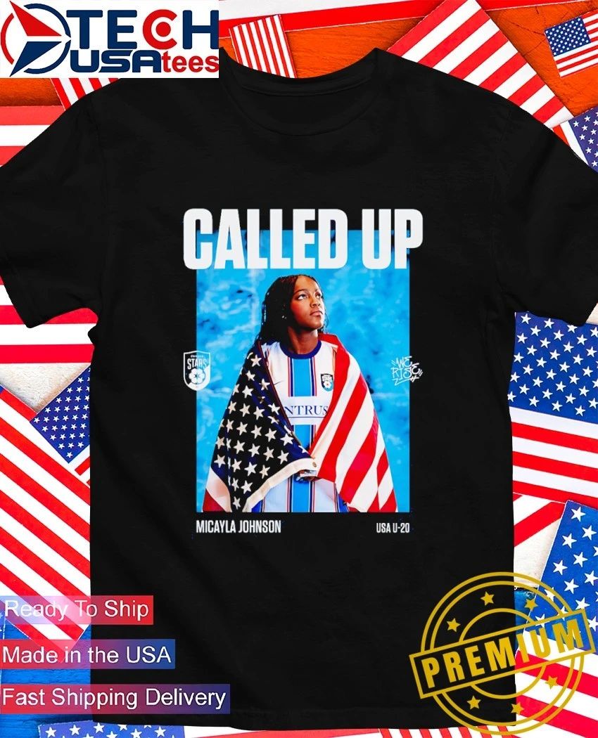 Micayla Johnson called up Chicago Stars FC United - Adult & Kids T-Shirts, Sweatshirts & Hoodies apparel design preview 1