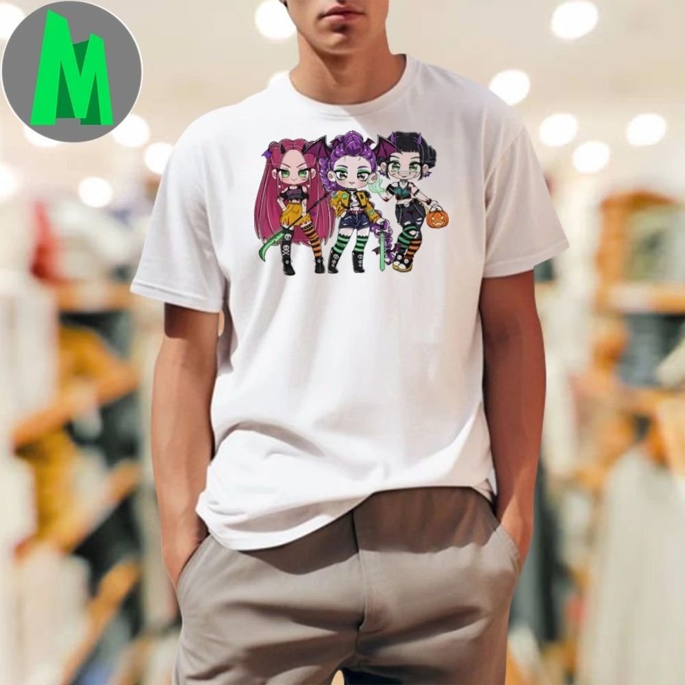 Kpop girl band little devil halloween - Adult & Kids T-Shirts, Sweatshirts & Hoodies apparel design preview 1