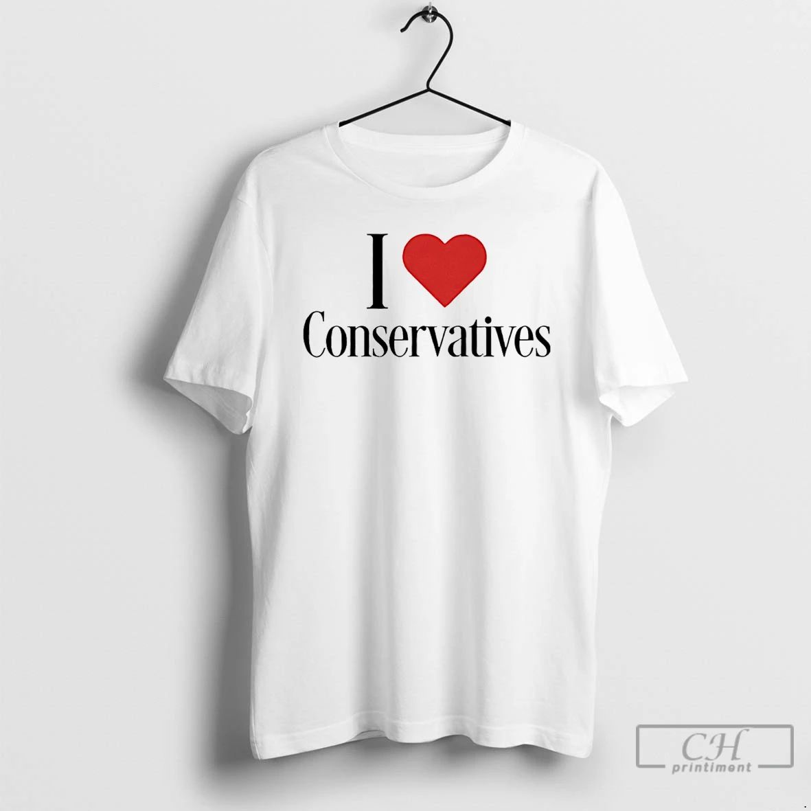 Classic I Heart Conservatives - Adult & Kids T-Shirts, Sweatshirts & Hoodies apparel design preview 1