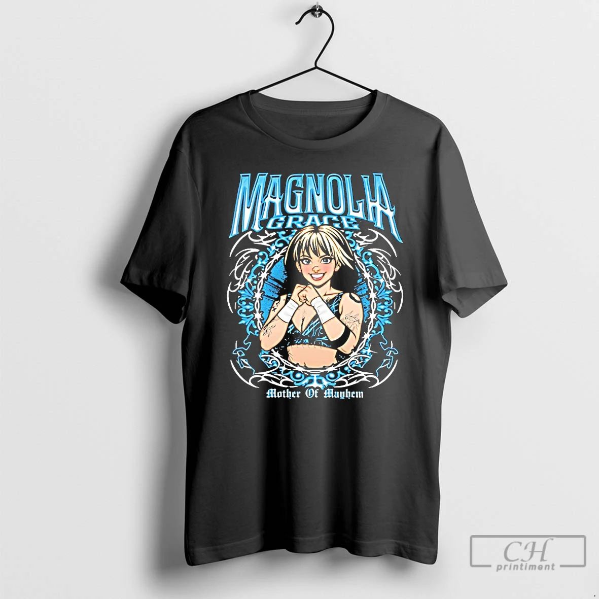 Classic Magnolia Grace Mother Of Mayhem - Adult & Kids T-Shirts, Sweatshirts & Hoodies apparel design preview 1