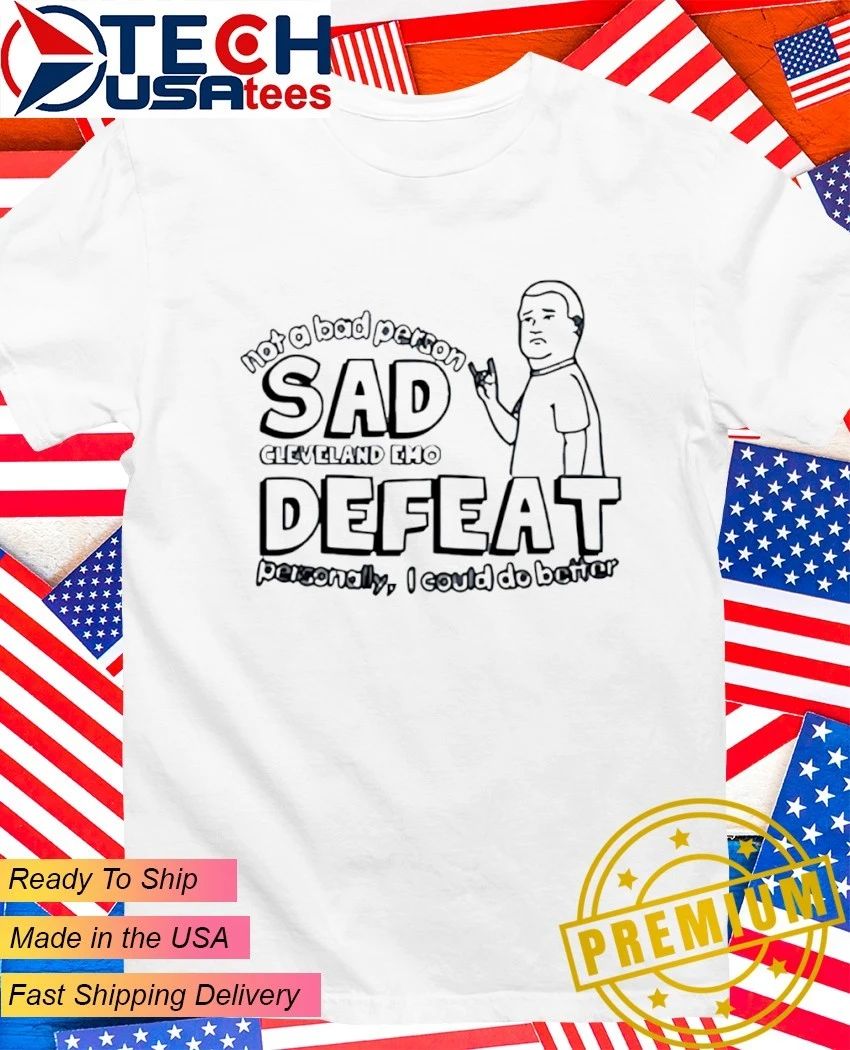 Bobby Hill from King Of The Sad Defeat - Adult & Kids T-Shirts, Sweatshirts & Hoodies apparel design preview 1