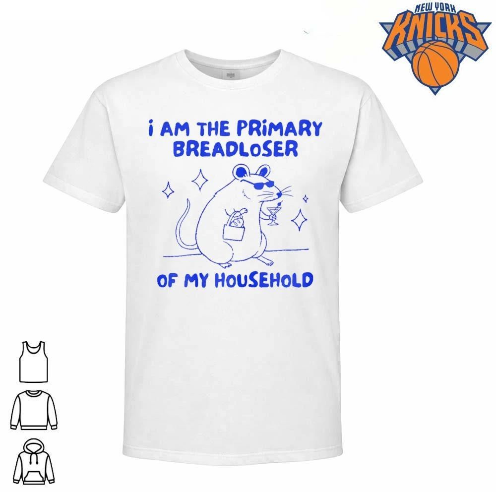 I Am The Primary Breadloser Of My Household Funny Rat - Adult & Kids T-Shirts, Sweatshirts & Hoodies apparel design preview 1