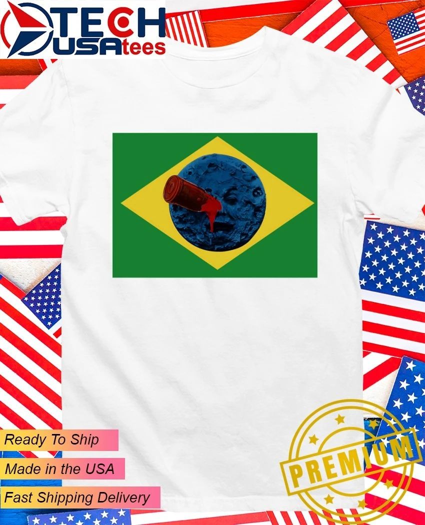 Brazil gets eliminated from the World Cup 2026 bullet - Adult & Kids T-Shirts, Sweatshirts & Hoodies apparel design preview 1