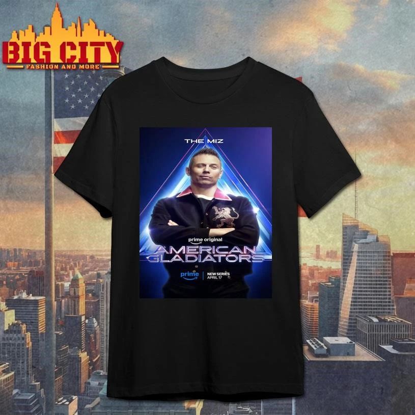 The Miz For American Gladiators New Series On April - Adult & Kids T-Shirts, Sweatshirts & Hoodies apparel design preview 1