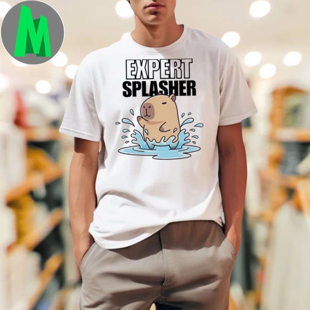 Capybara Expert Splasher - Adult & Kids T-Shirts, Sweatshirts & Hoodies apparel design preview 1
