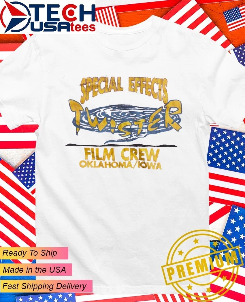 Special Effects Twister Film Crew Oklahoma or Iowa - Adult & Kids T-Shirts, Sweatshirts & Hoodies apparel design preview 1