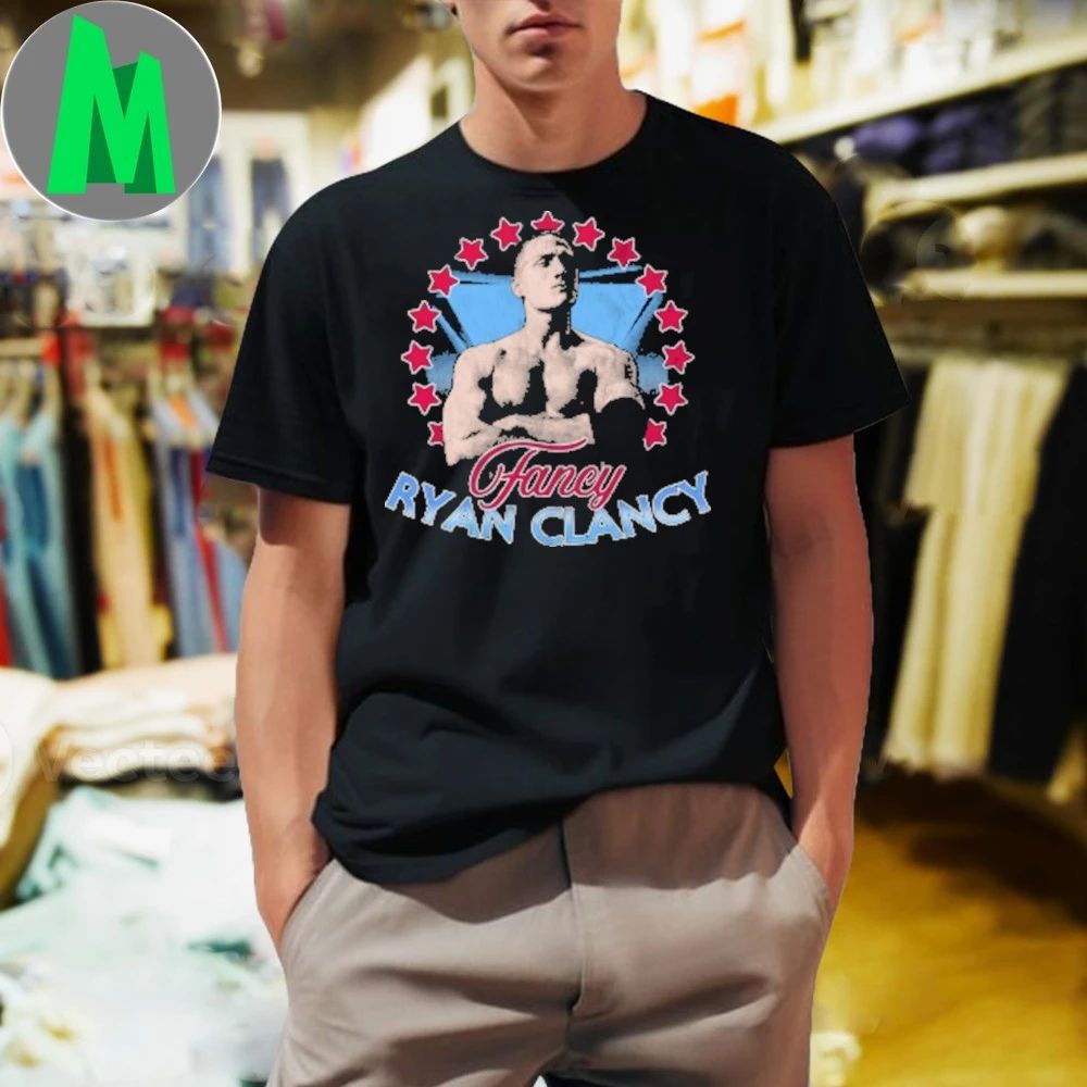 Fancy Ryan Clancy Classic Stars - Adult & Kids T-Shirts, Sweatshirts & Hoodies apparel design preview 1